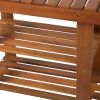 3-Tier Shoe Storage Bench