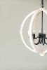 6 - Light Wood Chandelier With Adjustable Chain For Kitchen, Dining Hall Entrance, Bulb Not Included