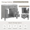 36" Bathroom Vanity With Sink Combo