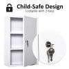 24" x 16" 3-Tier Storage Lockable Medicine Cabinet