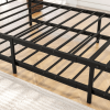 Twin Size Daybed Metal Frame With Trundle Set