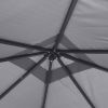 10'x10' Outdoor Patio Gazebo With Mesh Sidewalls And Privacy Curtains