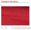 12 X 10 Manual Retractable Awning Outdoor Sunshade Shelter For Patio
