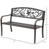 Patio Seating With Backrest & Armrests