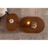 Handcraft Round Nesting Coffee Table Set Of 2