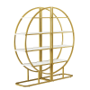 4 Tiers Open Bookshelf, Golden