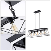 5 Lamps Farmhouse Chandelier Dining Room White - No Bulbs Unavailable Platform- Temu