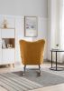 Soft Teddy Velvet Fabric Rocking Chair for Nursery