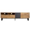 Modern TV Stand for 80'' TV with Double Storage Space