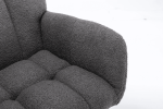 Soft Teddy Velvet Fabric Rocking Chair for Nursery