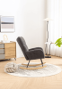 Soft Teddy Velvet Fabric Rocking Chair for Nursery